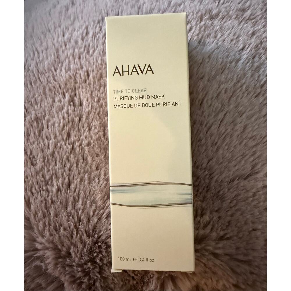 AHAVA Time to Clear Purifying Mud Mask 3.4 Oz (MSRP‎ $42)